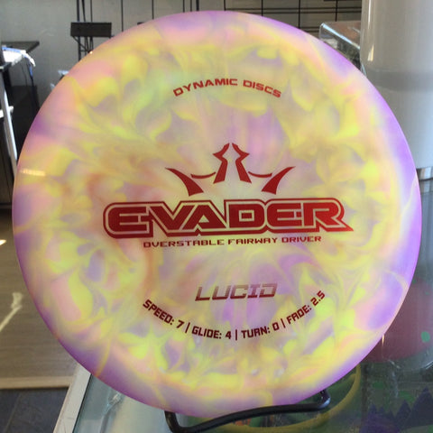 Dyed Evader overstable fairway driver - Lucid